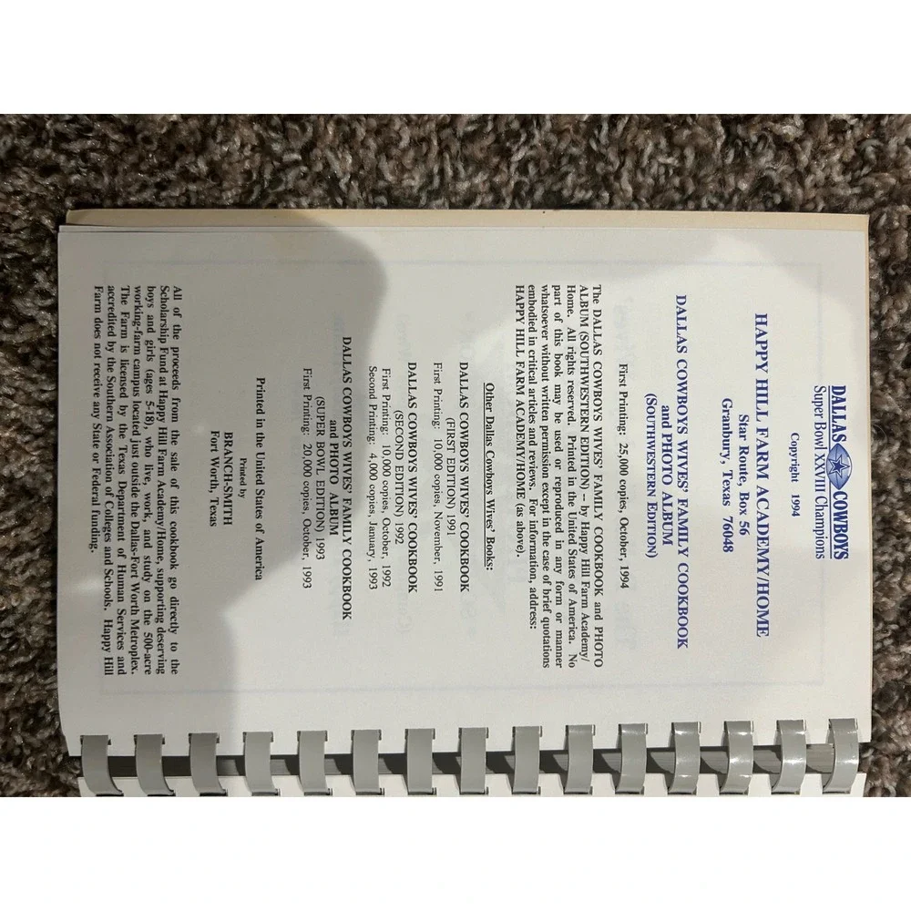 Palate Pleasers And Southwestern Cuisine Dallas Cowboys Family Cookbook‎